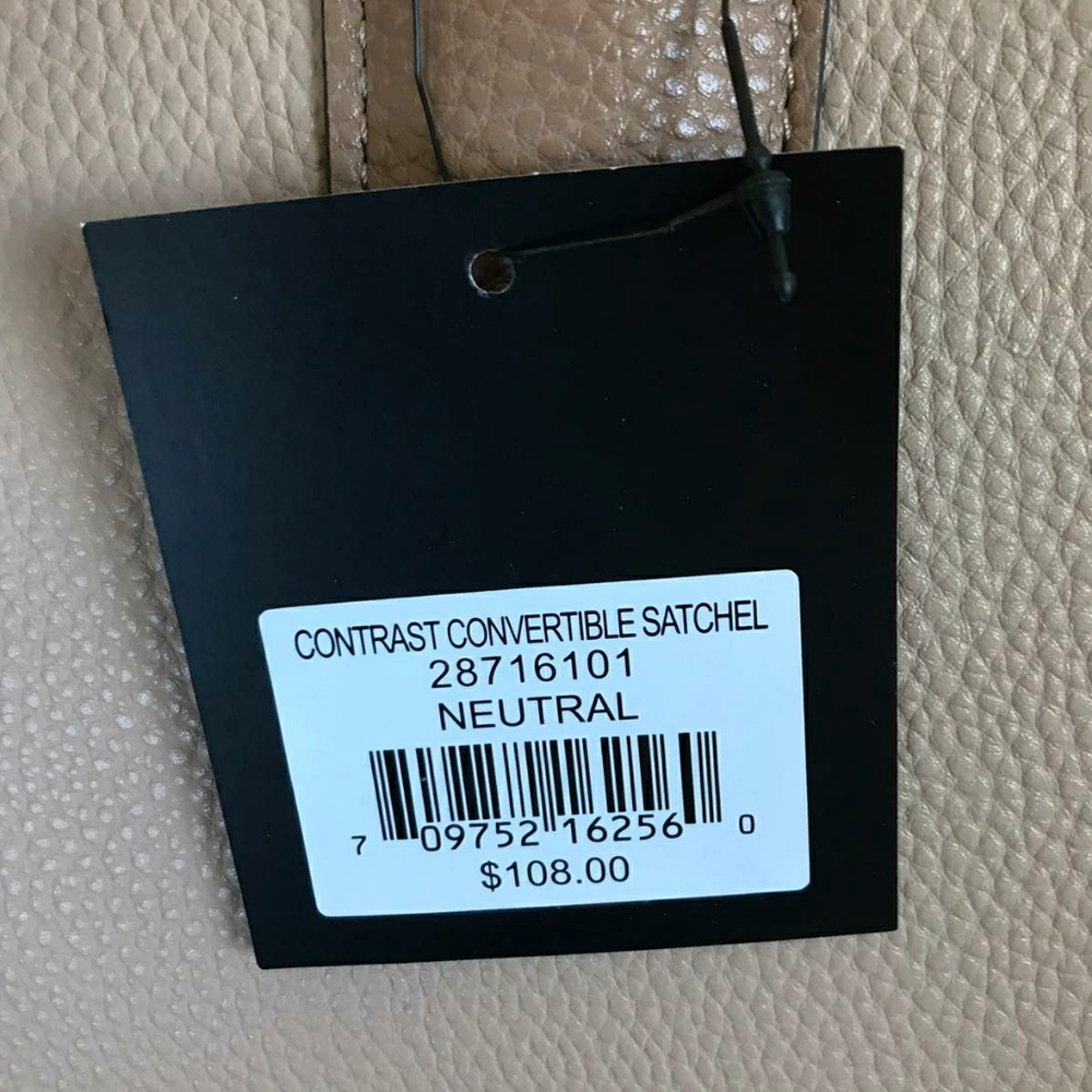 NWT NANETTE LEPORE CONVERTIBLE  SATCHEL HANDBAG PURSE - Picture 6 of 6
